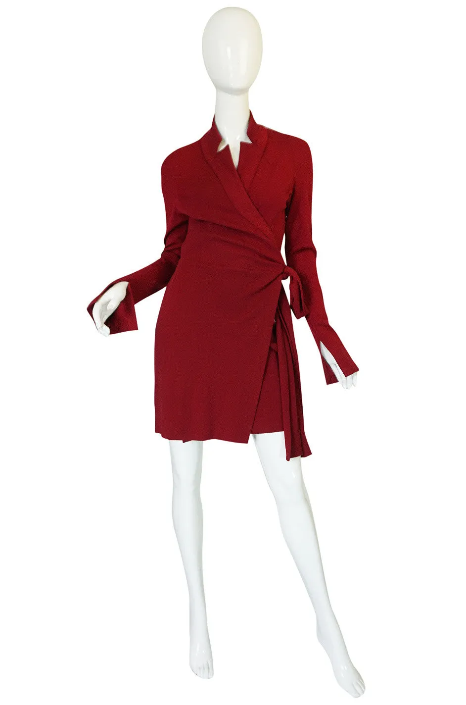 Recent Red Diane Von Furstenberg Wrap Dress