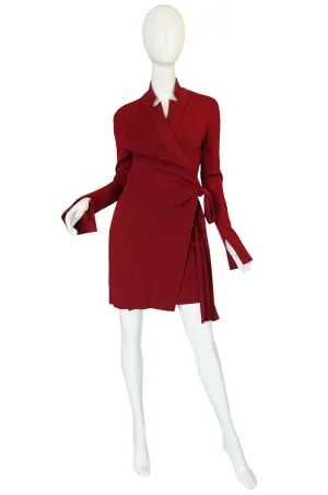 Recent Red Diane Von Furstenberg Wrap Dress