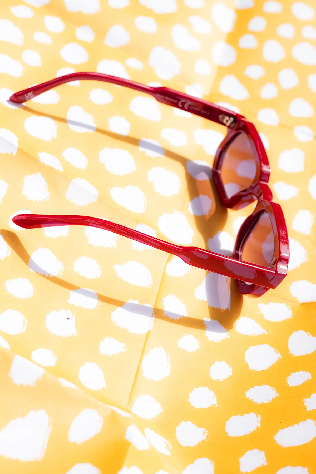 Rectangle Tube Frame Sunglasses