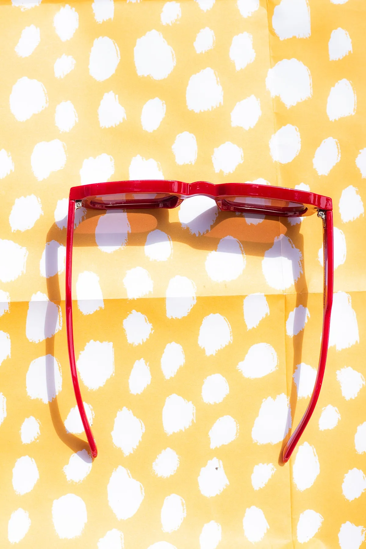 Rectangle Tube Frame Sunglasses