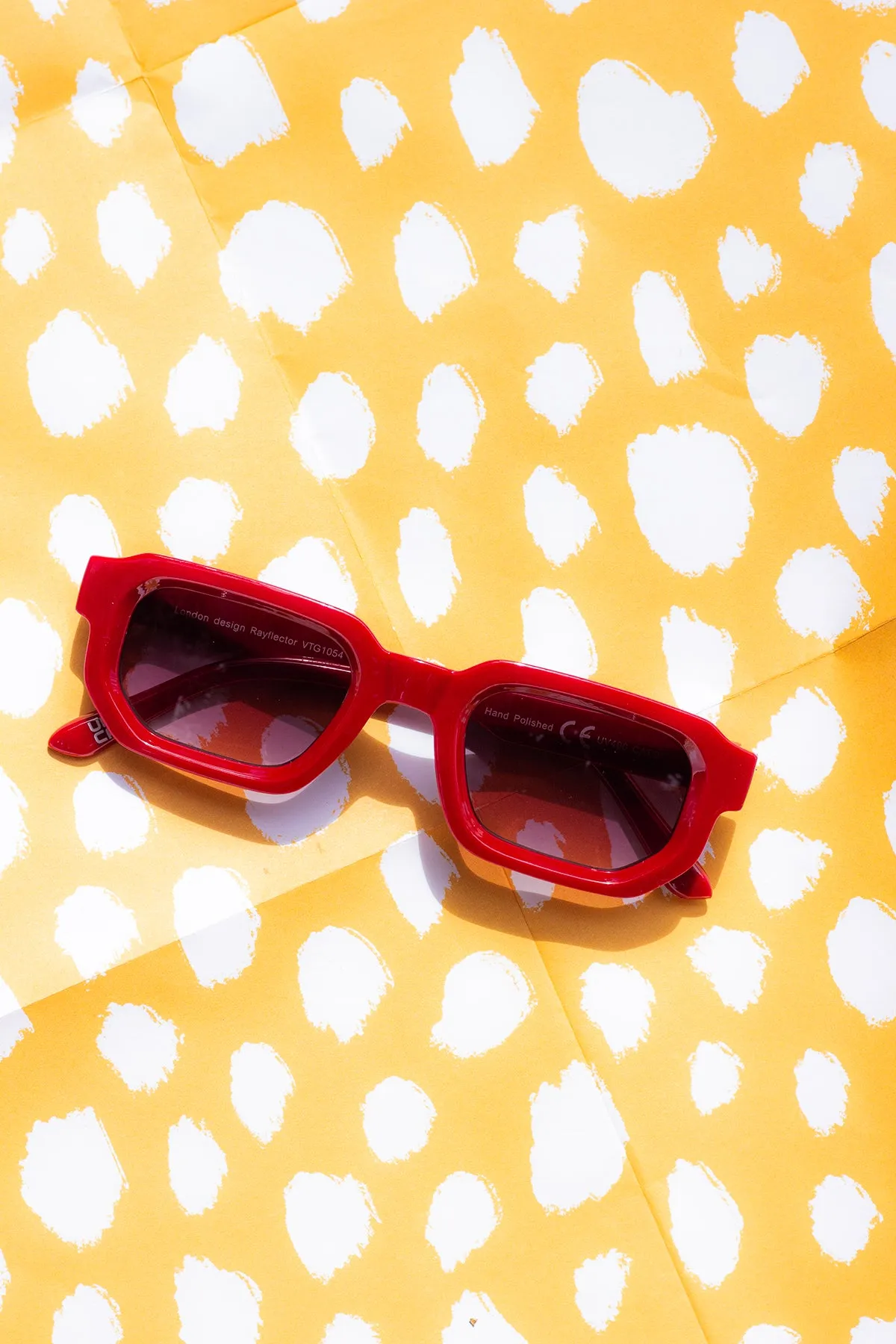 Rectangle Tube Frame Sunglasses