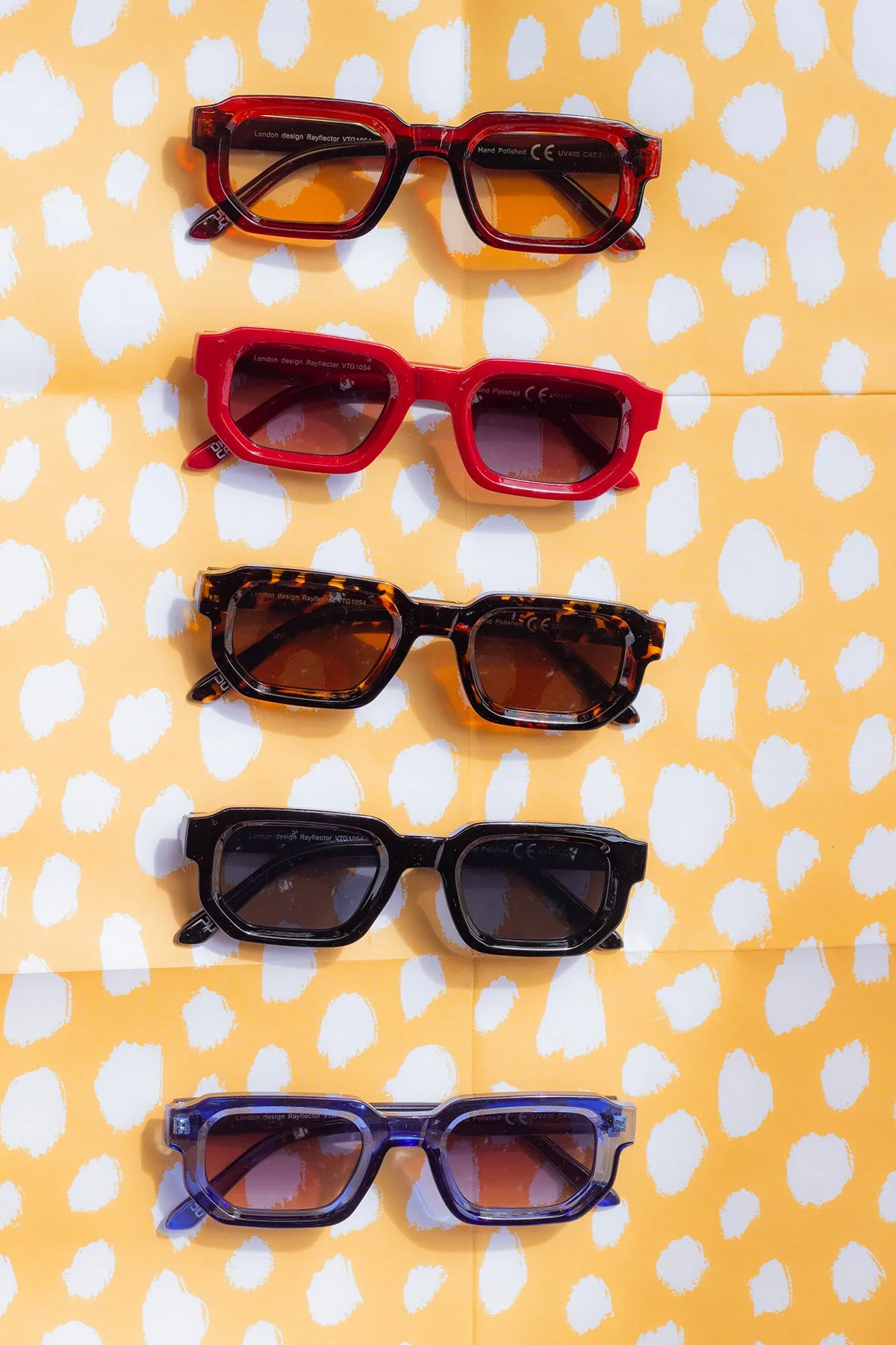 Rectangle Tube Frame Sunglasses