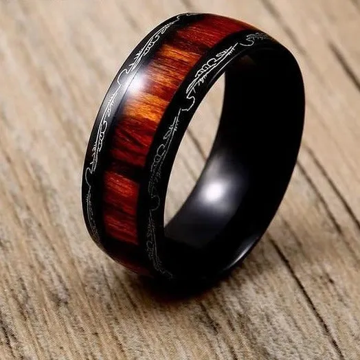 Red Woodiness Rings