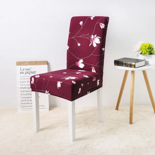 Removable Stretch Dining Chair Cover For Restaurant Weddings Banquet Kitchen Hotel