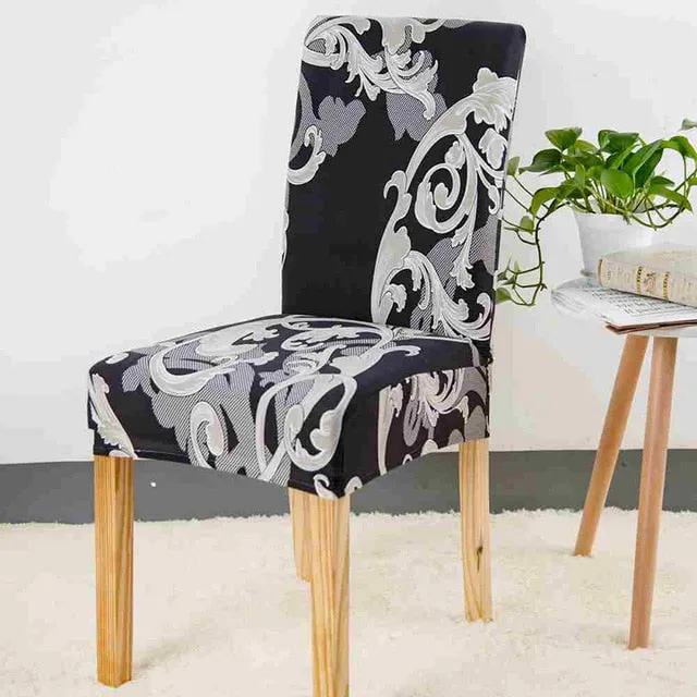 Removable Stretch Dining Chair Cover For Restaurant Weddings Banquet Kitchen Hotel