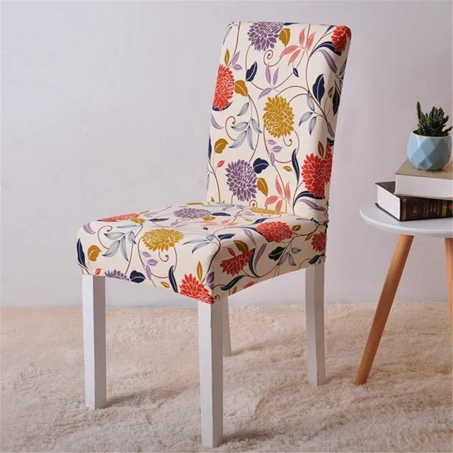 Removable Stretch Dining Chair Cover For Restaurant Weddings Banquet Kitchen Hotel