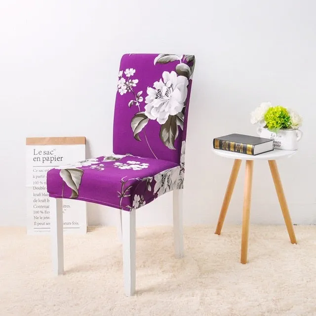 Removable Stretch Dining Chair Cover For Restaurant Weddings Banquet Kitchen Hotel