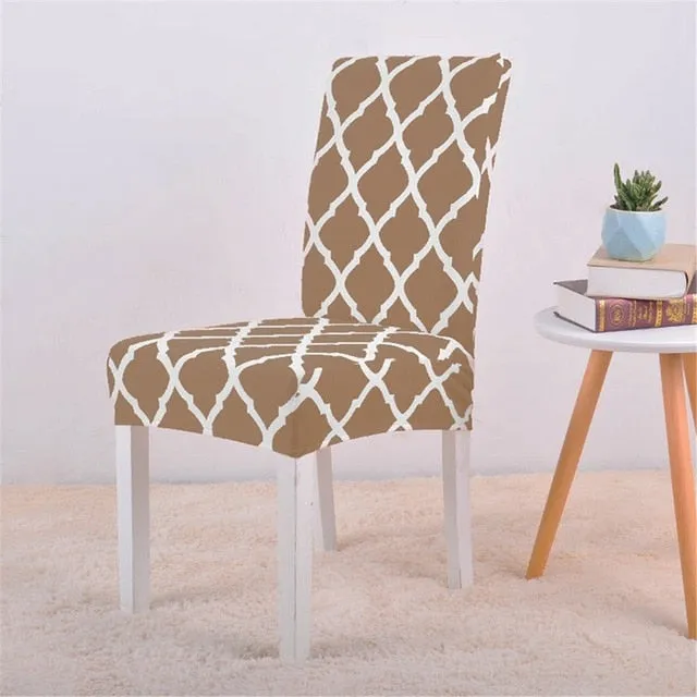 Removable Stretch Dining Chair Cover For Restaurant Weddings Banquet Kitchen Hotel