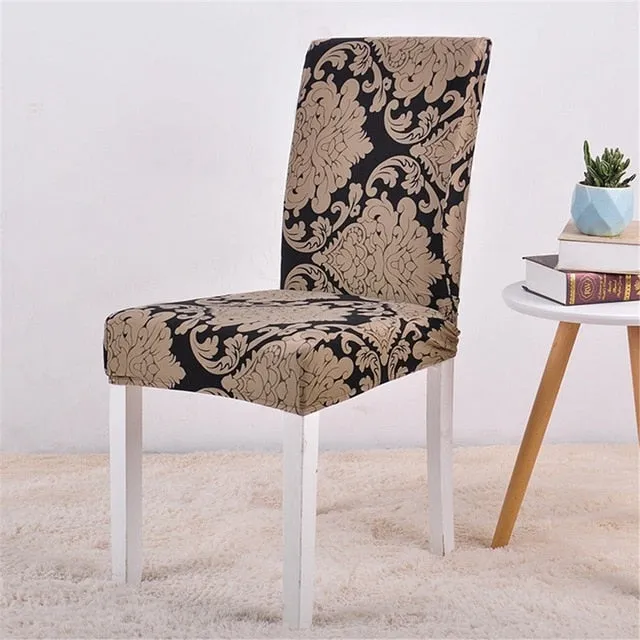 Removable Stretch Dining Chair Cover For Restaurant Weddings Banquet Kitchen Hotel