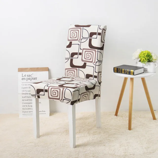 Removable Stretch Dining Chair Cover For Restaurant Weddings Banquet Kitchen Hotel