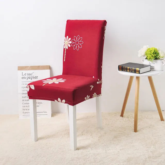 Removable Stretch Dining Chair Cover For Restaurant Weddings Banquet Kitchen Hotel