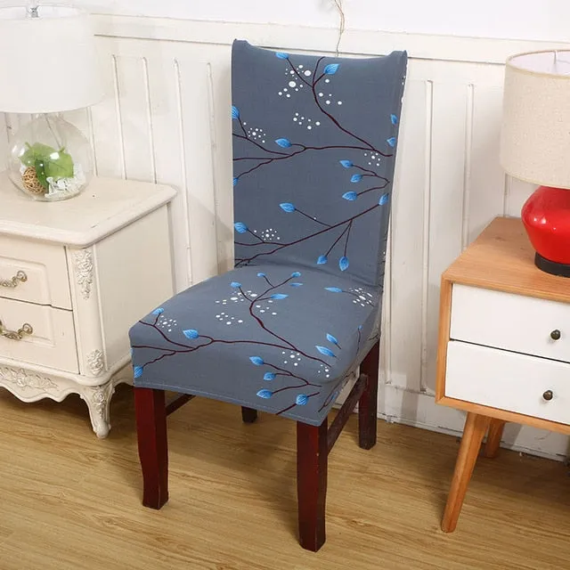 Removable Stretch Dining Chair Cover For Restaurant Weddings Banquet Kitchen Hotel