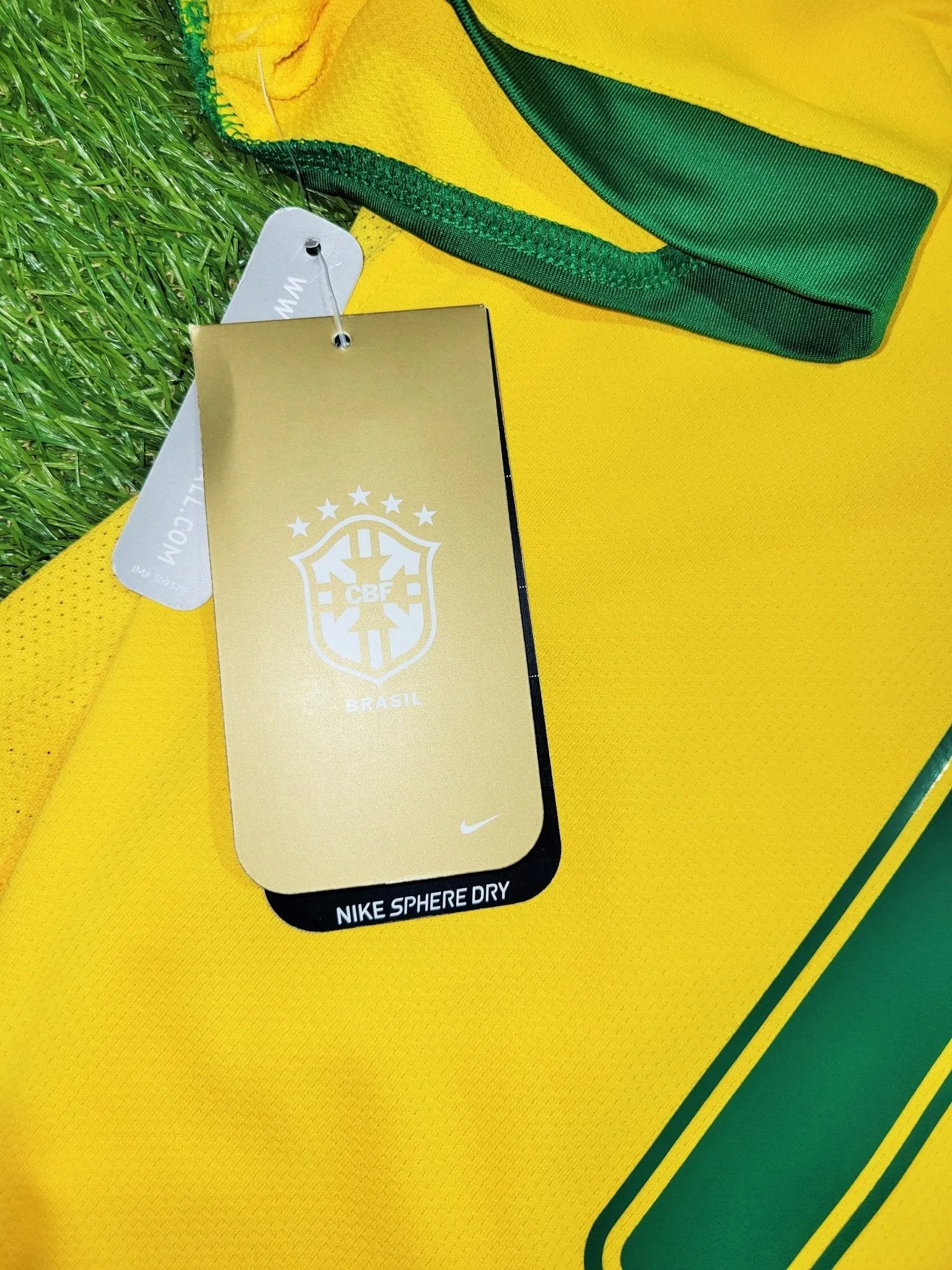 Ronaldinho Brazil 2006 World Cup Home Soccer Jersey Shirt Camiseta BNWT M SKU# 103889