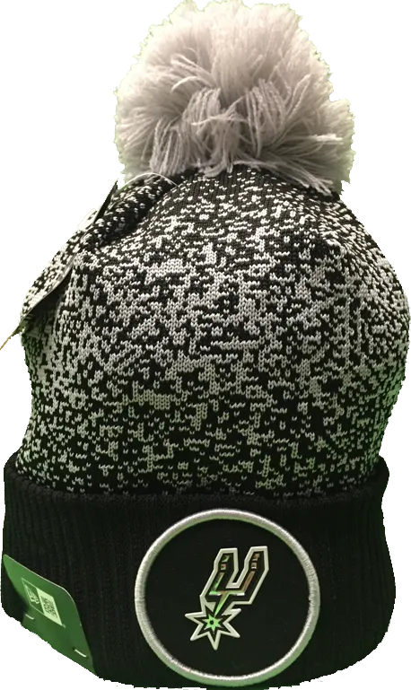 San Antonio Spurs On Court Pom Toque