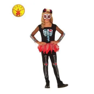 Scared To The Bone Skeleton Costume Size 9 12