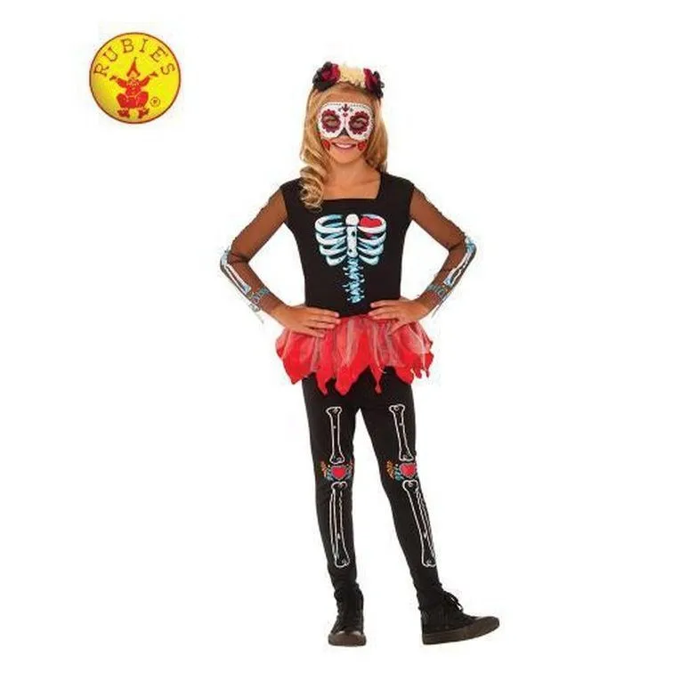 Scared To The Bone Skeleton Costume Size 9 12