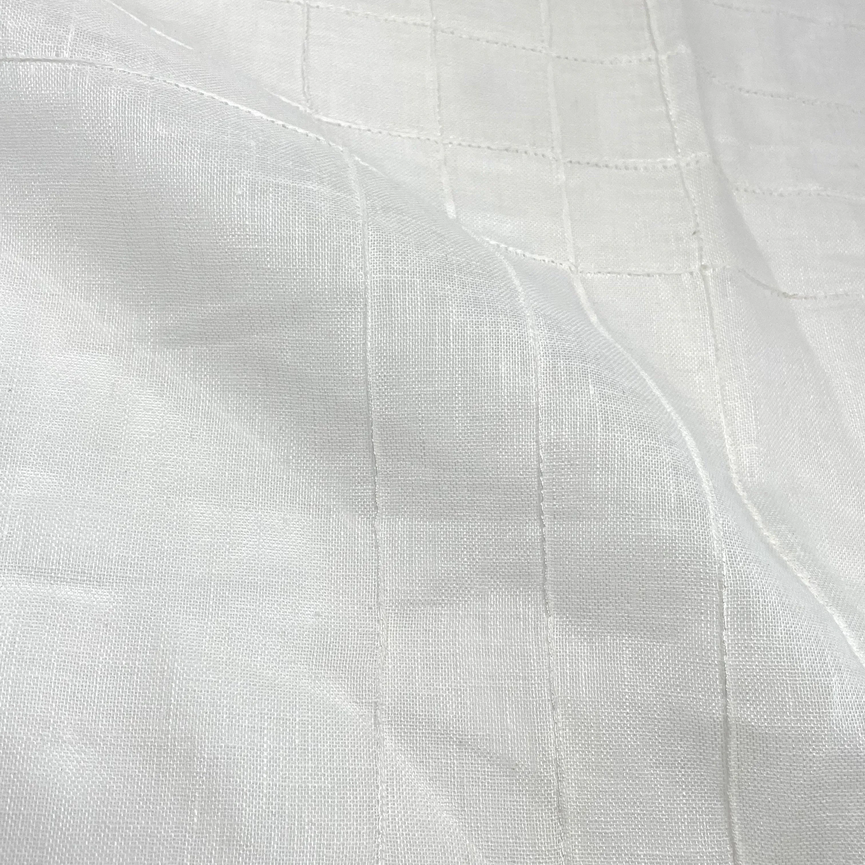 Seamed Blend Linen Flat Relaxed Casual Roman Shade, Farmhouse contemporary Roman Shade/CL1086