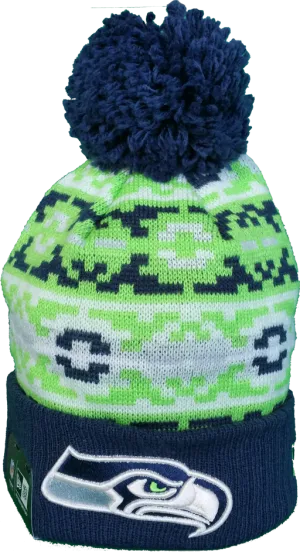 Seattle Seahawks Retro Chill Pom Toque