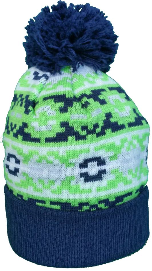 Seattle Seahawks Retro Chill Pom Toque