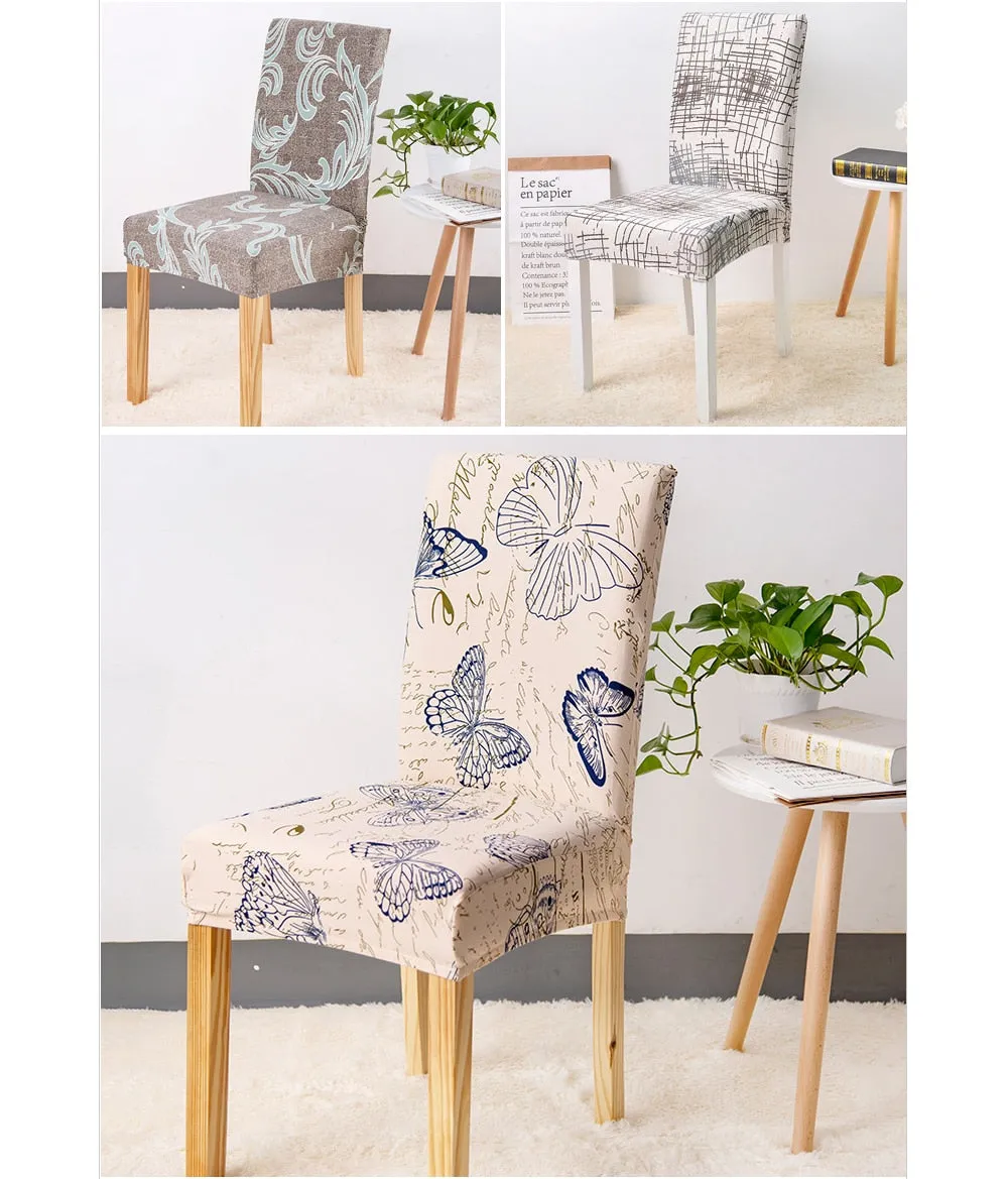 Spandex Protector Slipcover Chair Cover for Home Decor - 24 Designs