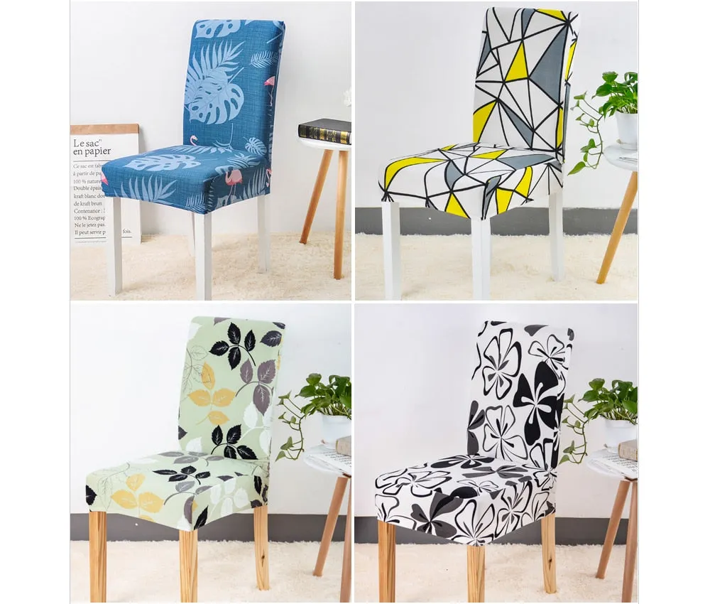 Spandex Protector Slipcover Chair Cover for Home Decor - 24 Designs