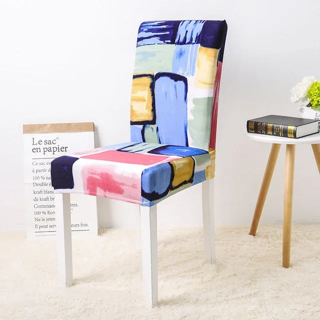 Spandex Protector Slipcover Chair Cover for Home Decor - 24 Designs