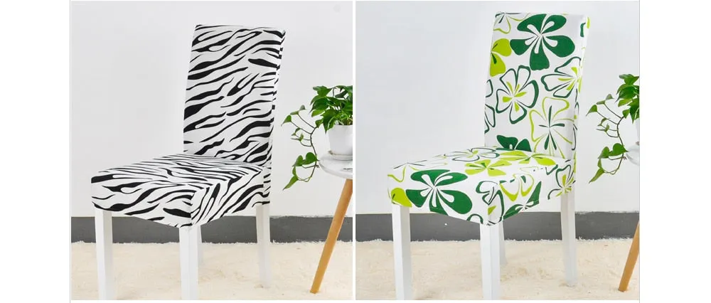 Spandex Protector Slipcover Chair Cover for Home Decor - 24 Designs