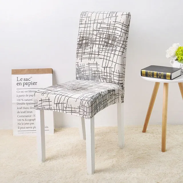 Spandex Protector Slipcover Chair Cover for Home Decor - 24 Designs