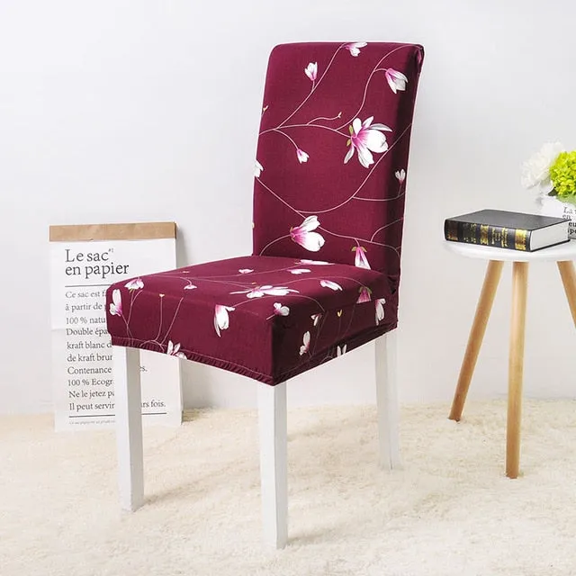 Spandex Protector Slipcover Chair Cover for Home Decor - 24 Designs