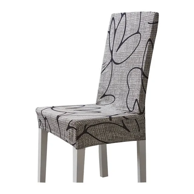Spandex Removable Chair Cover for Party Banquet Wedding Restaurant - 24 Colors