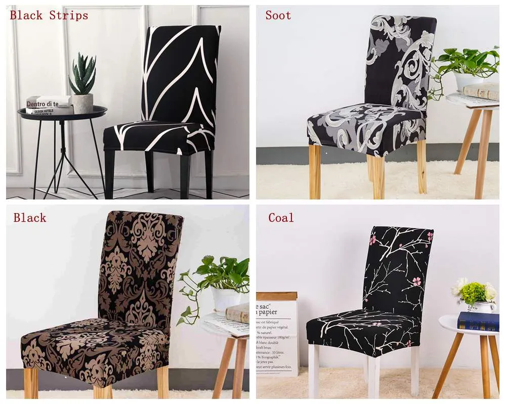 Spandex Removable Chair Cover for Party Banquet Wedding Restaurant - 24 Colors