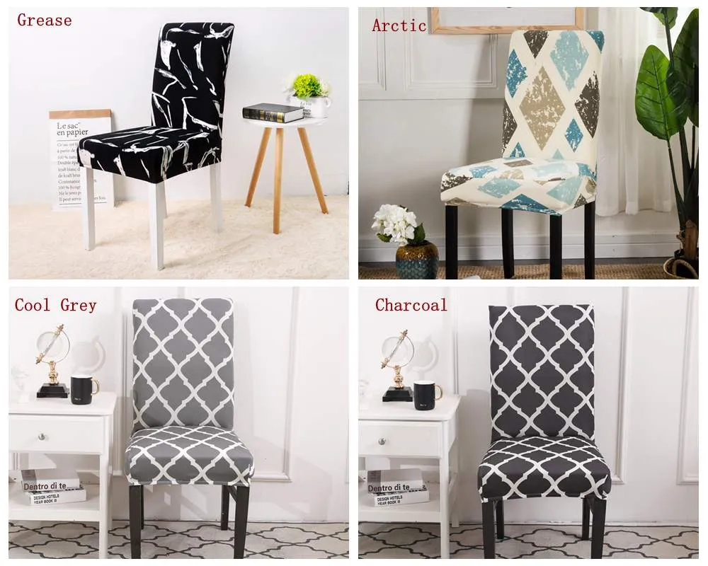 Spandex Removable Chair Cover for Party Banquet Wedding Restaurant - 24 Colors