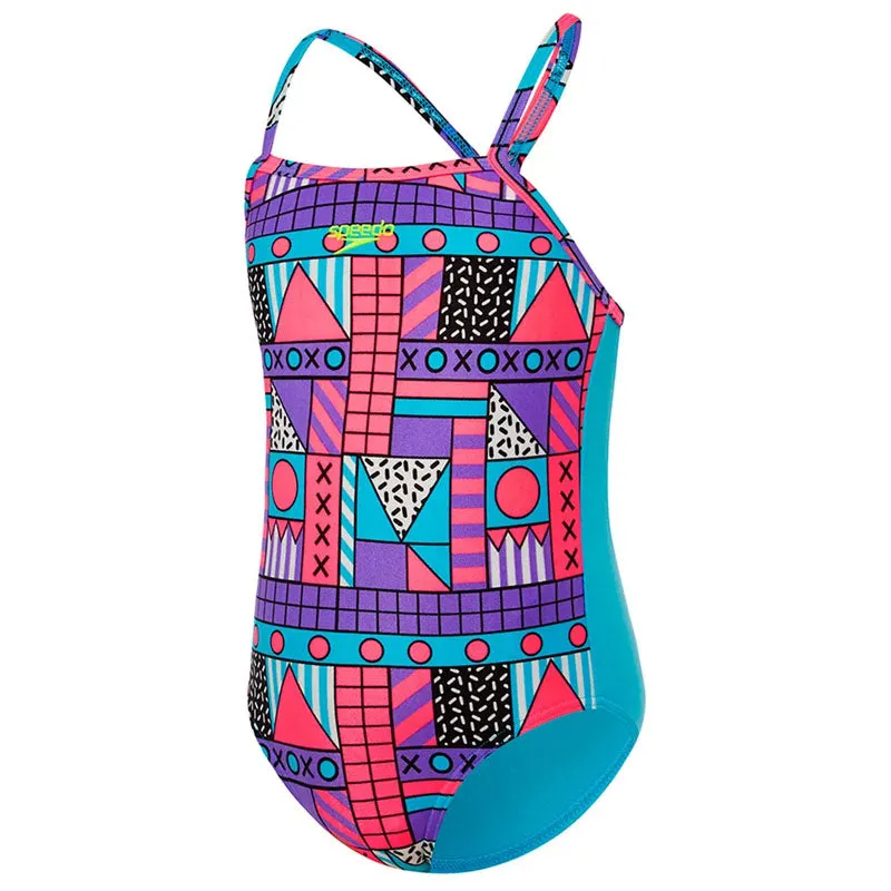 SPEEDO TODDLER GIRL MURAL TWINBACK 1PC