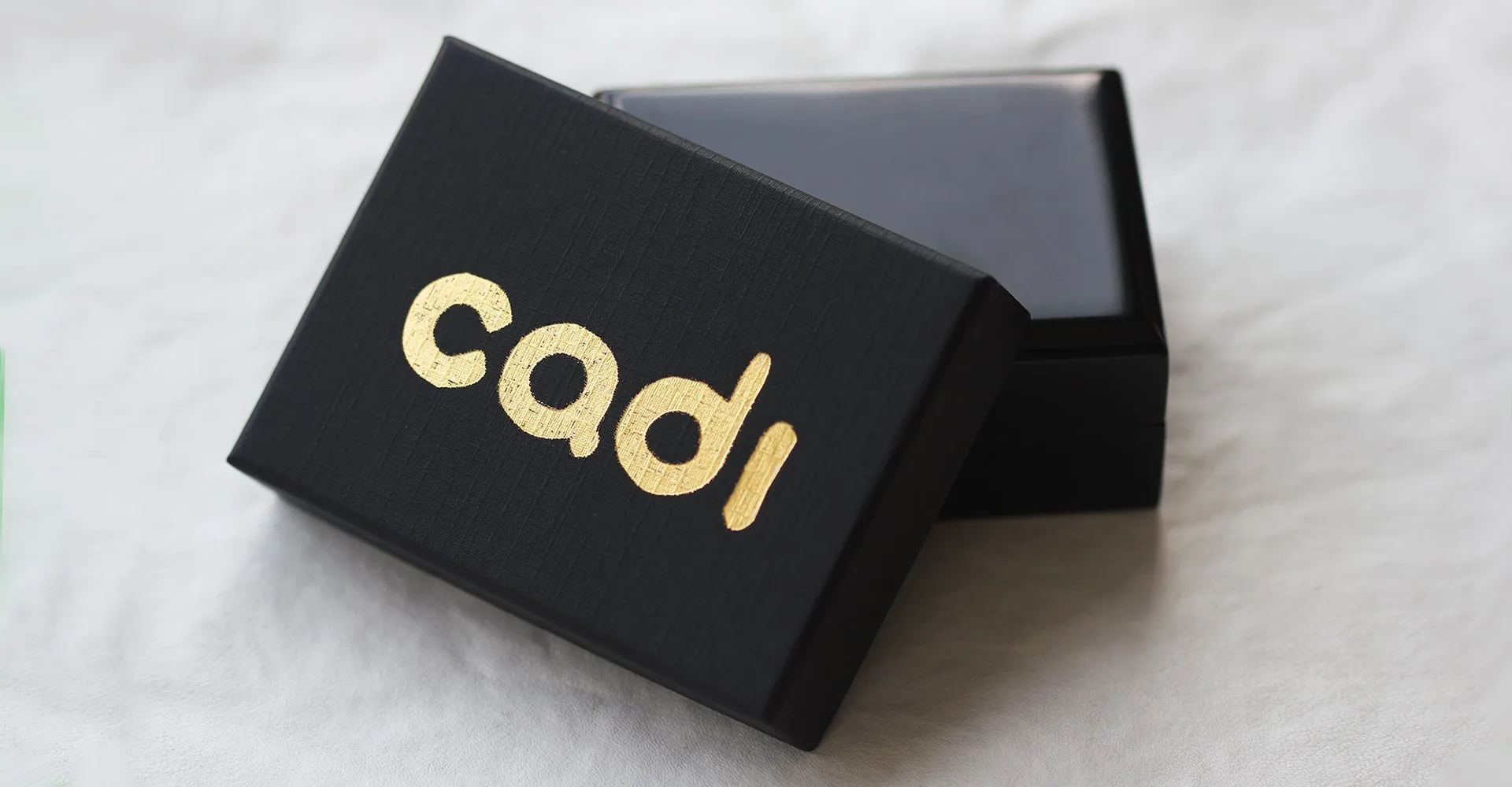 Square Twins - blue Enamel silver cufflinks