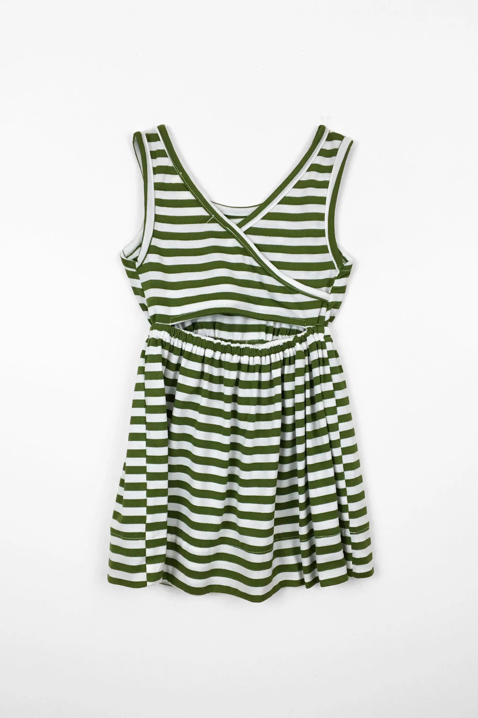 Strawberry fields dress - stripe