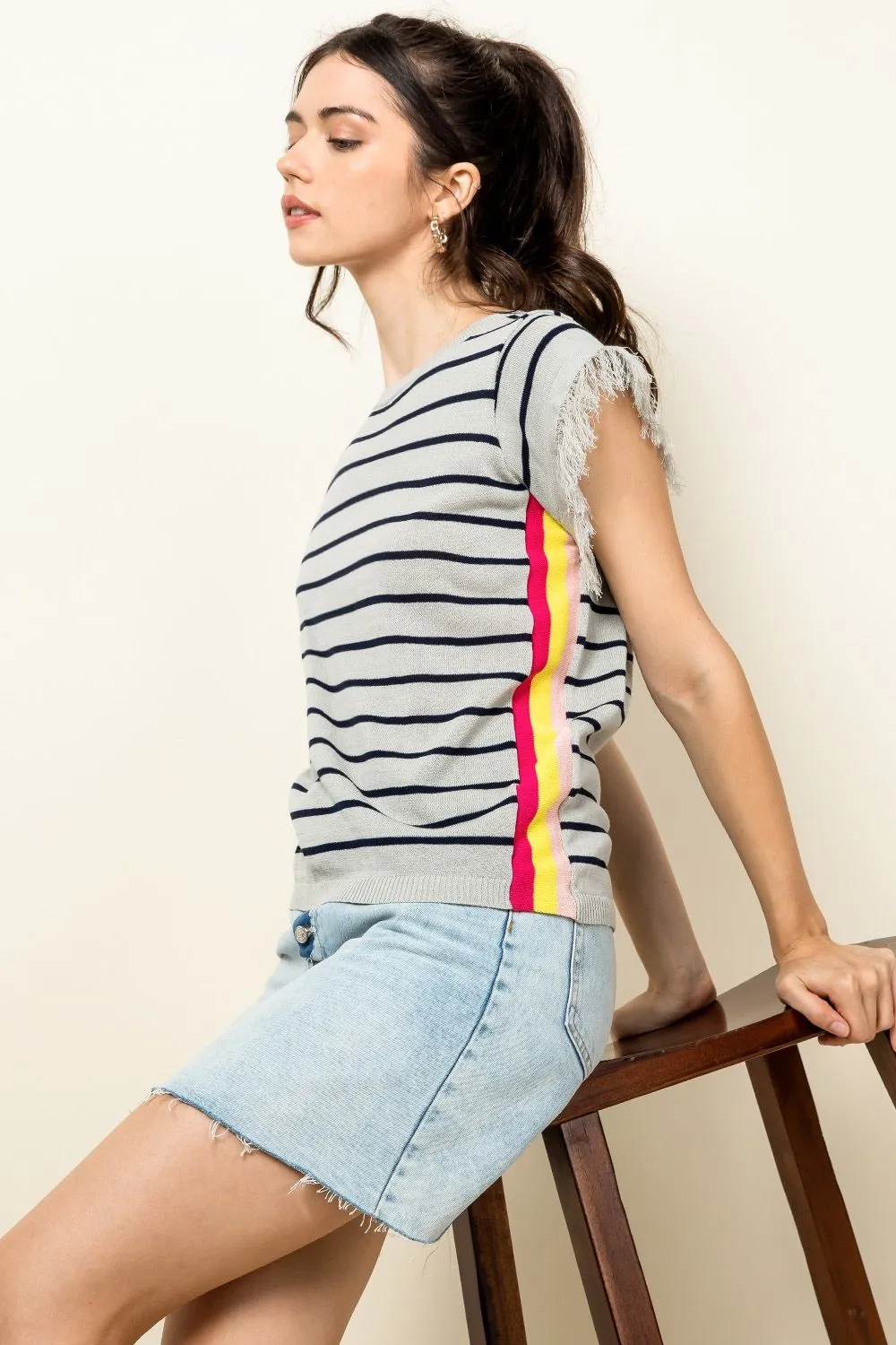 Striped Hamilton Knit Top