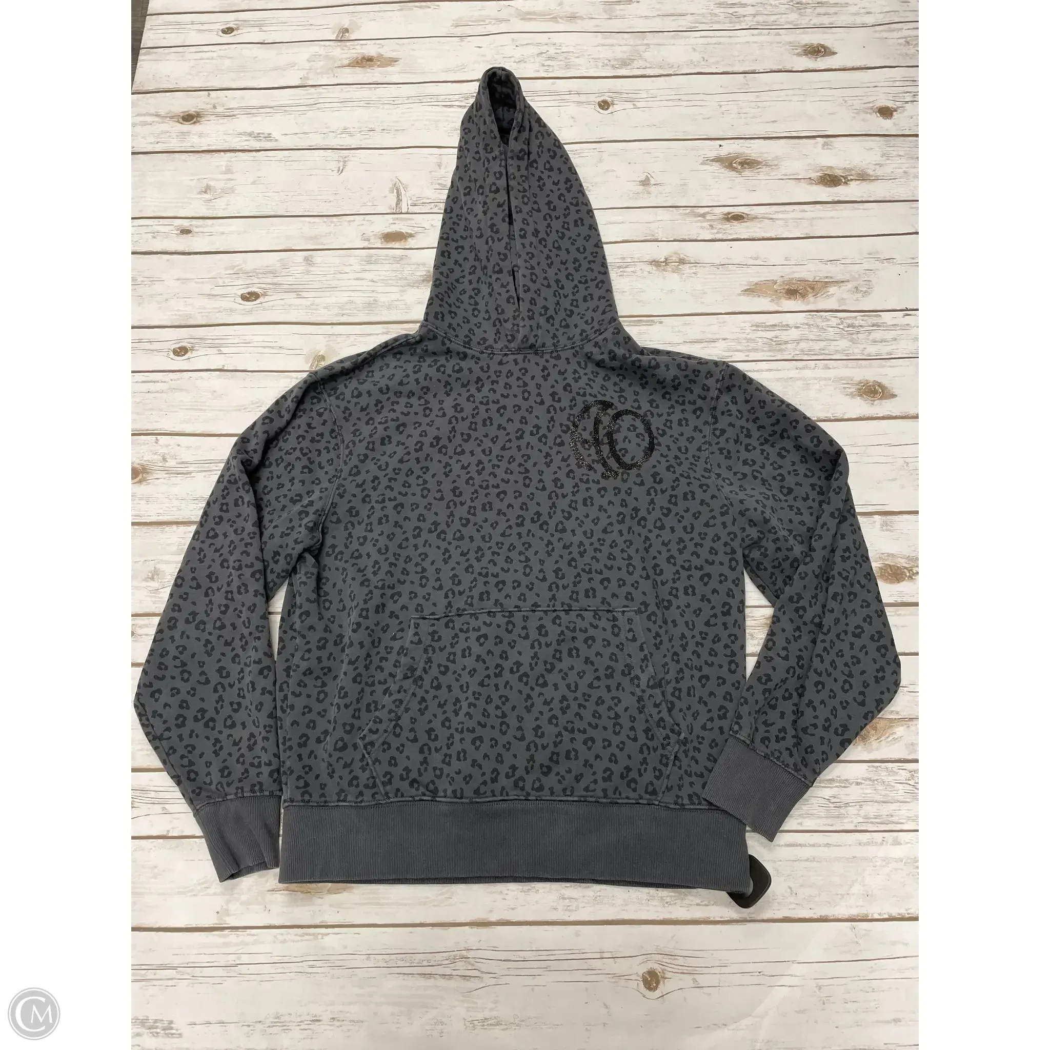 Sweatshirt Hoodie By Old Navy In Animal Print, Size: M