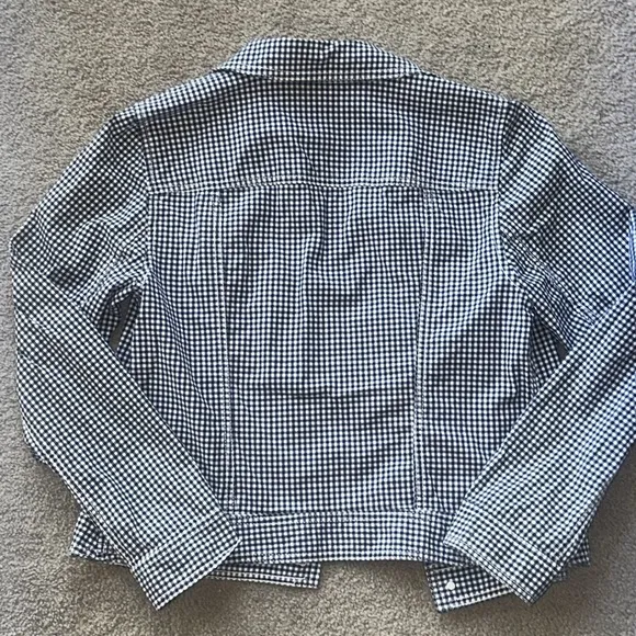 Talbots The Classic Denim Jacket inGingham Print!
