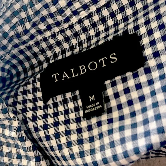 Talbots The Classic Denim Jacket inGingham Print!