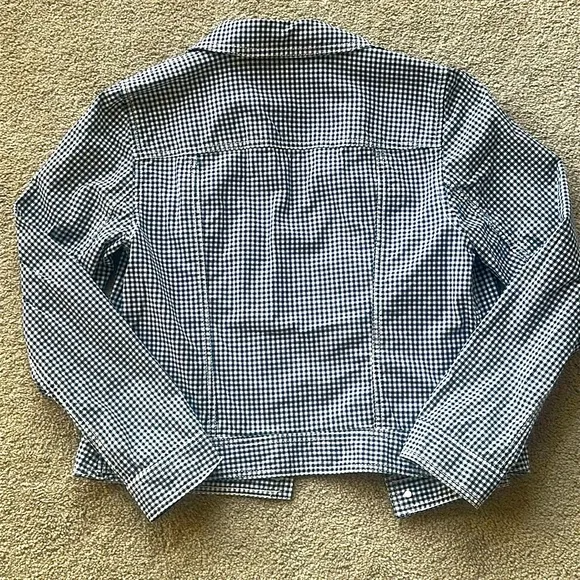 Talbots The Classic Denim Jacket inGingham Print!