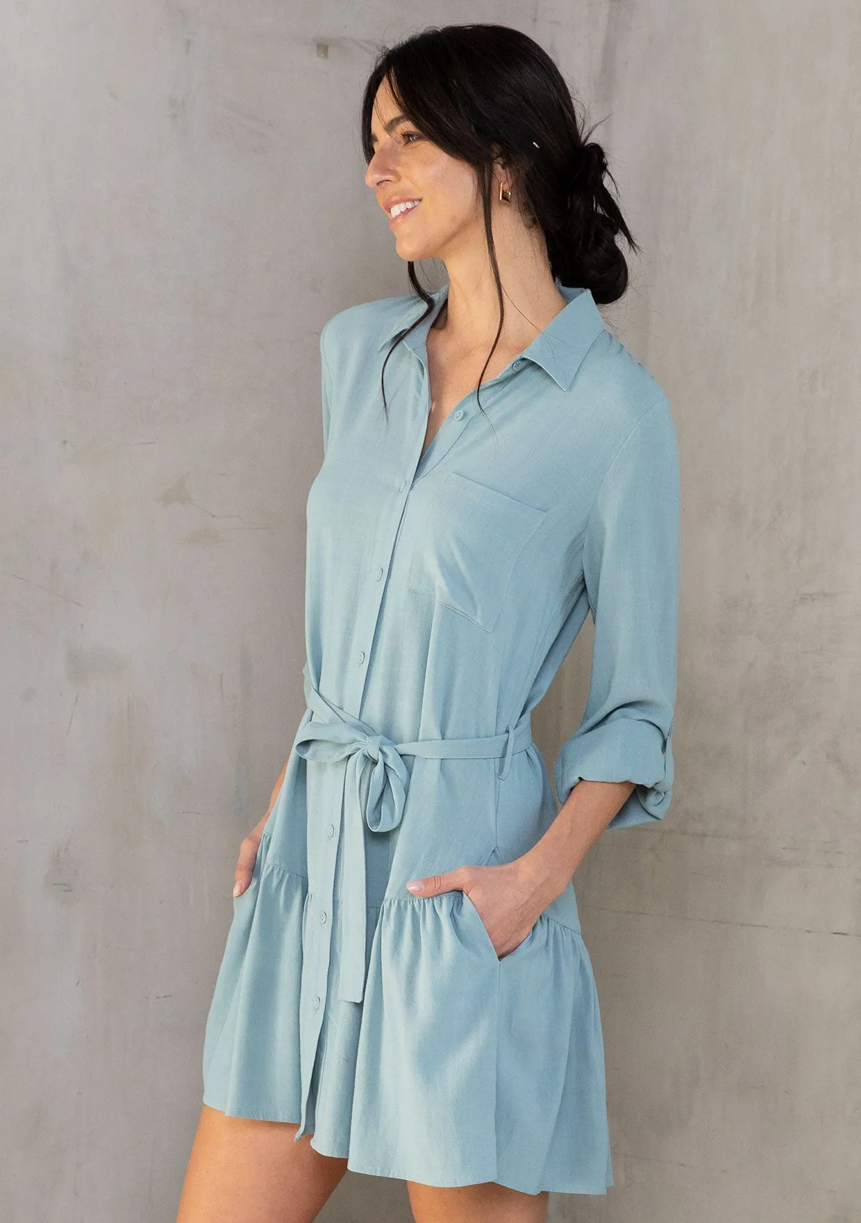 Tessa Mini Shirt Dress