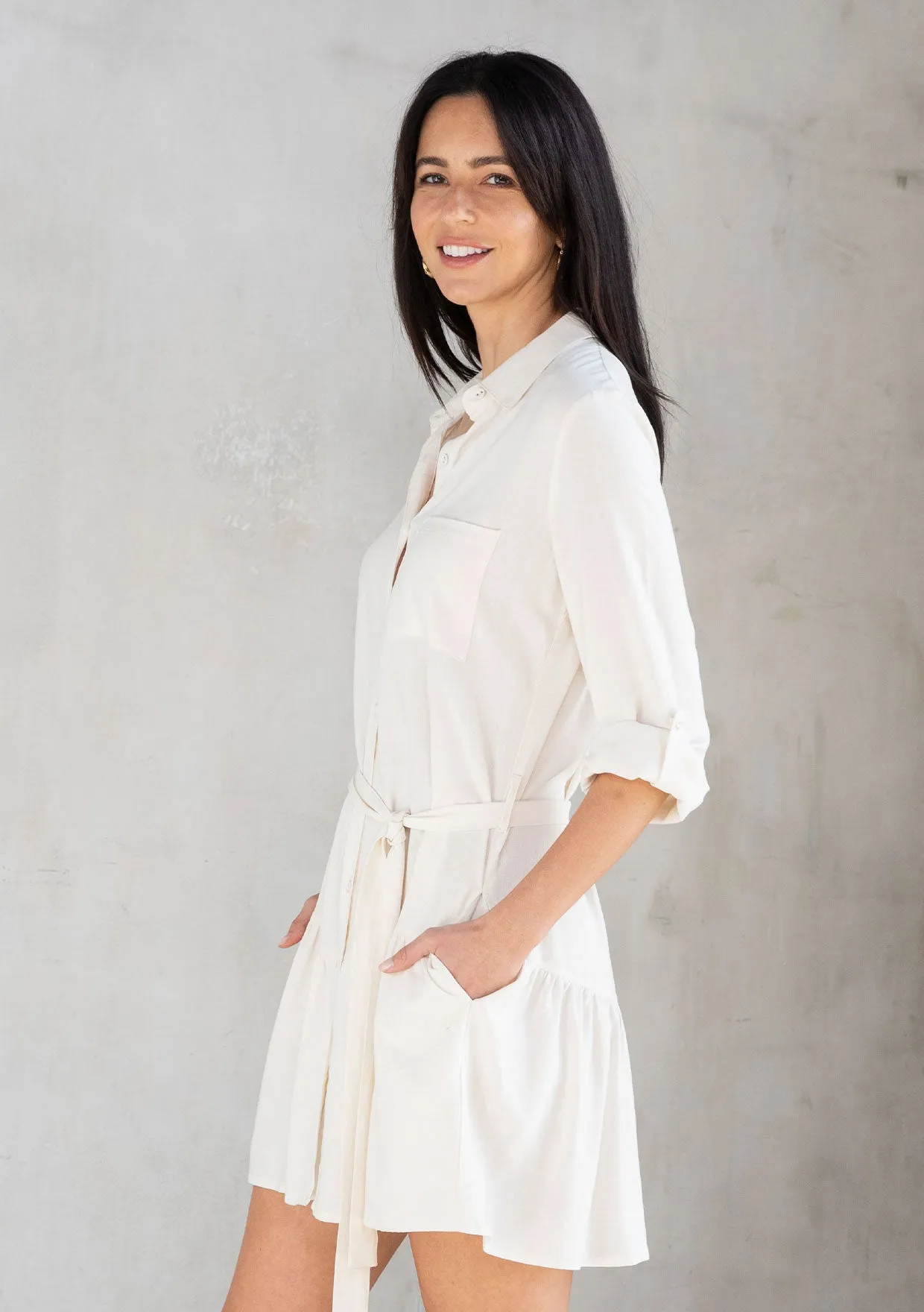 Tessa Mini Shirt Dress