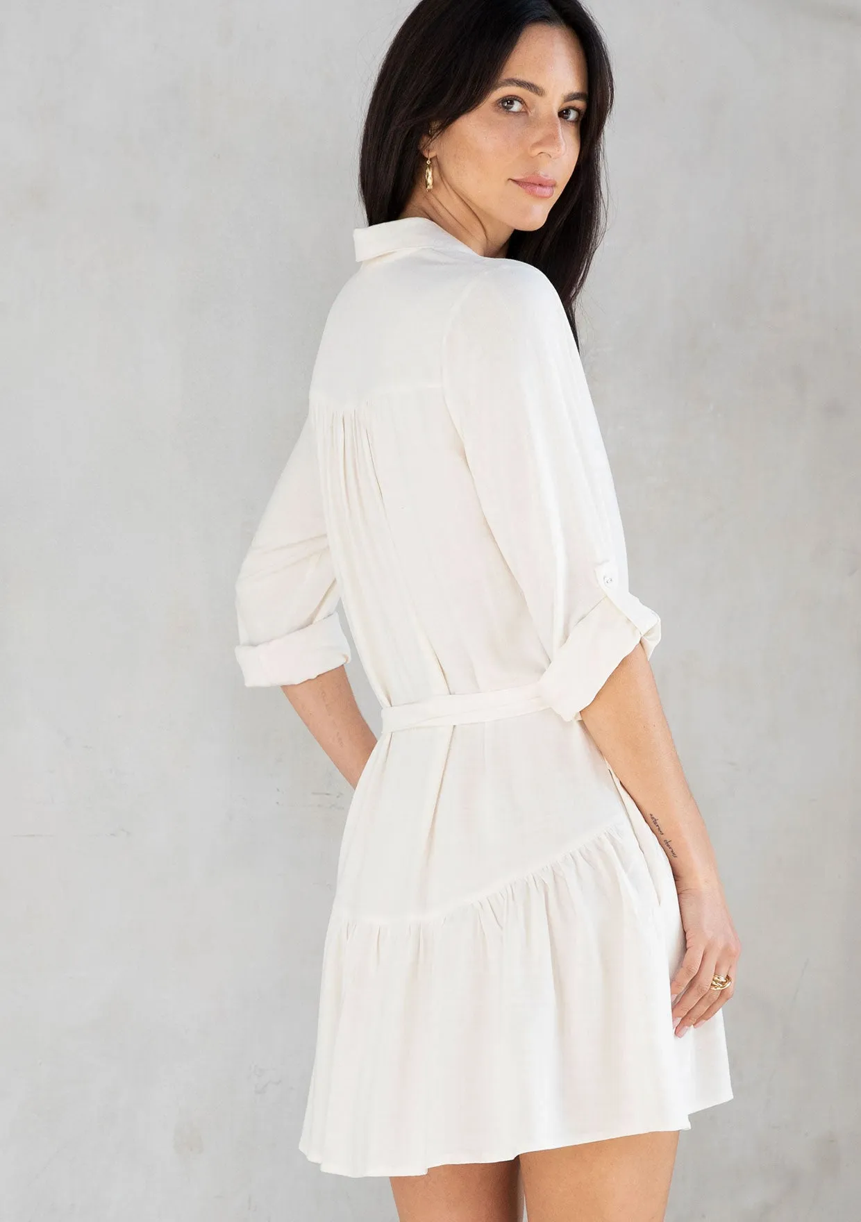Tessa Mini Shirt Dress