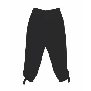 Tie Capri Leggings | Vintage Black