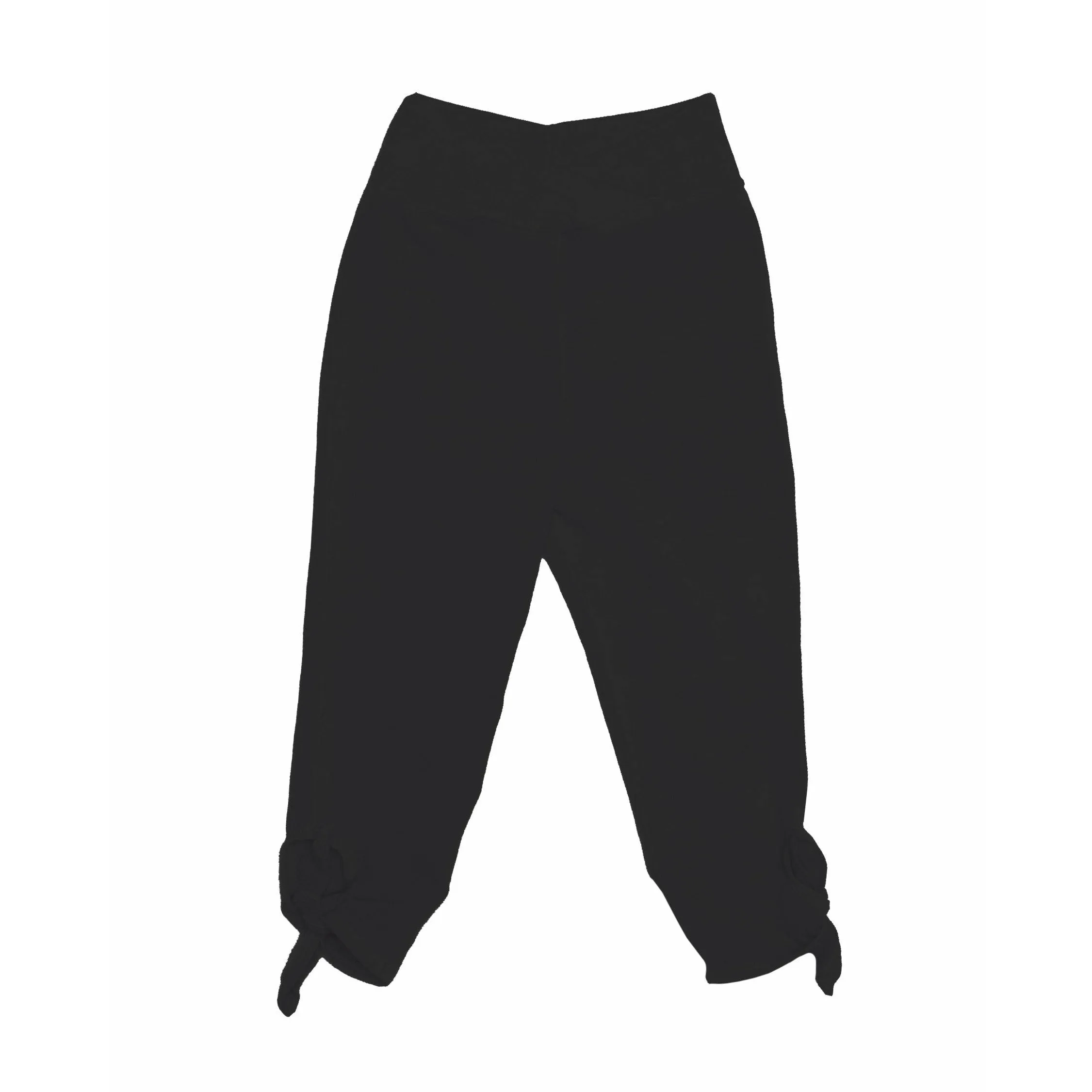 Tie Capri Leggings | Vintage Black