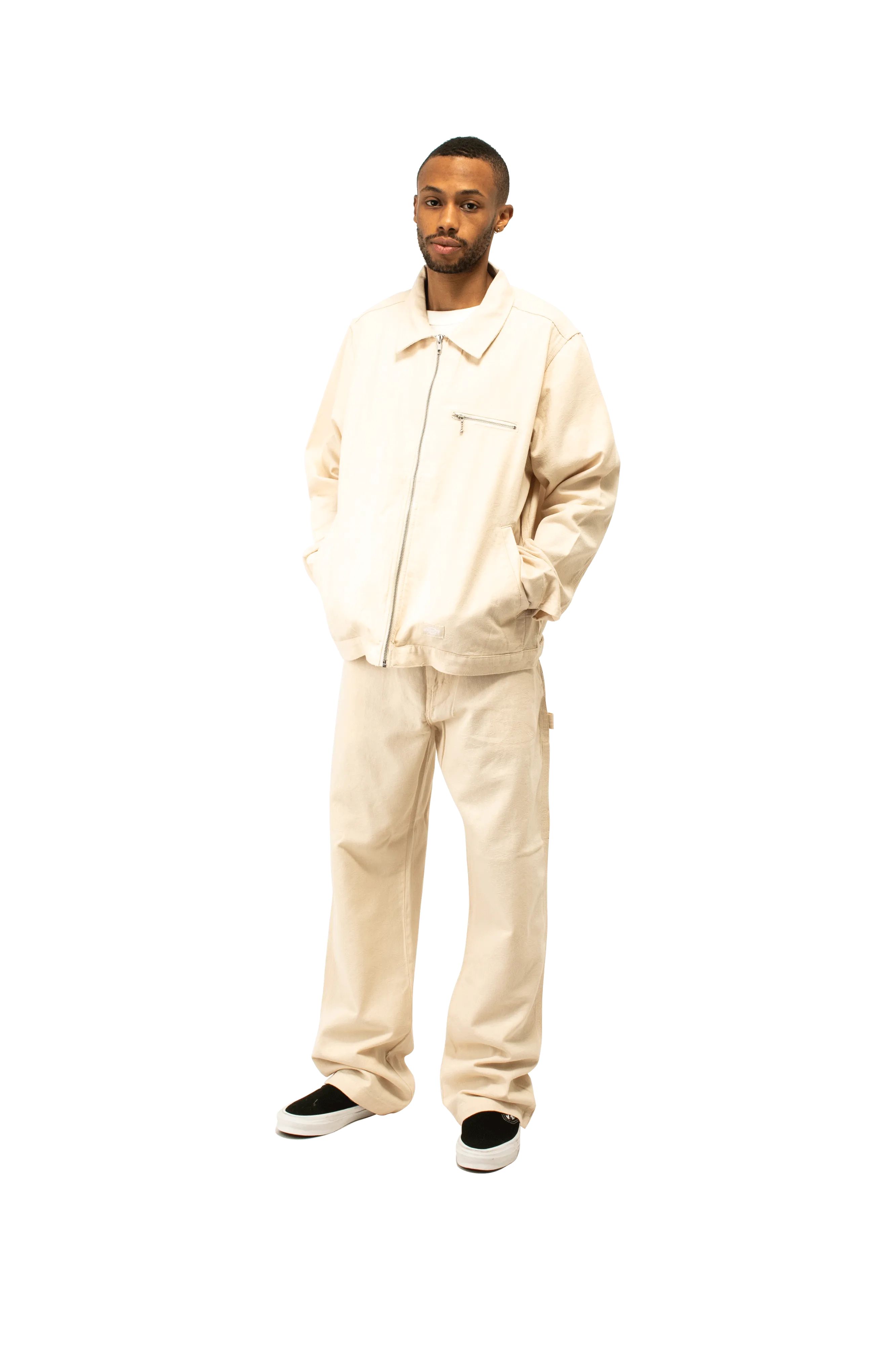 Tonal Jacquard Painters Jacket
