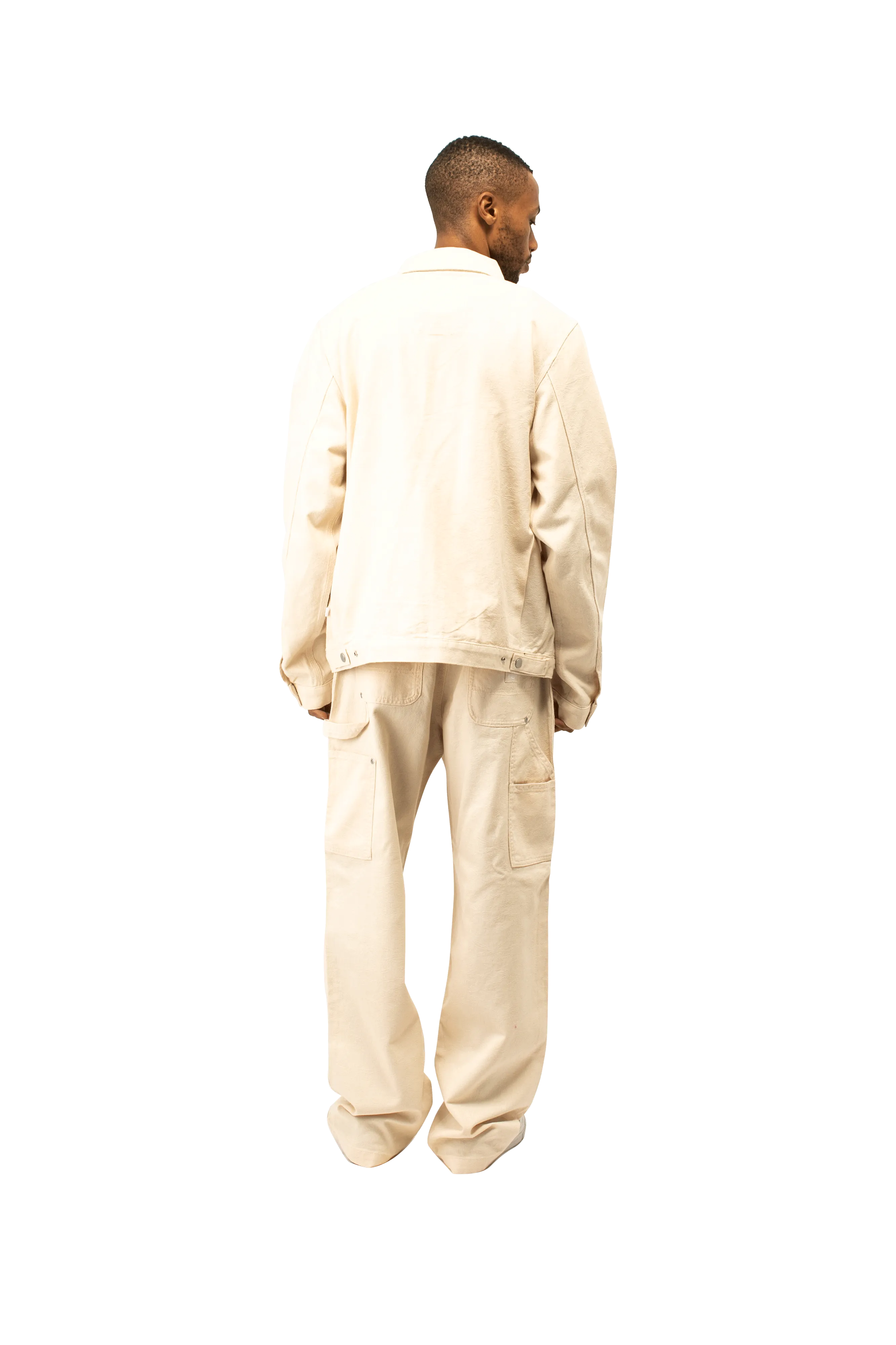 Tonal Jacquard Painters Jacket
