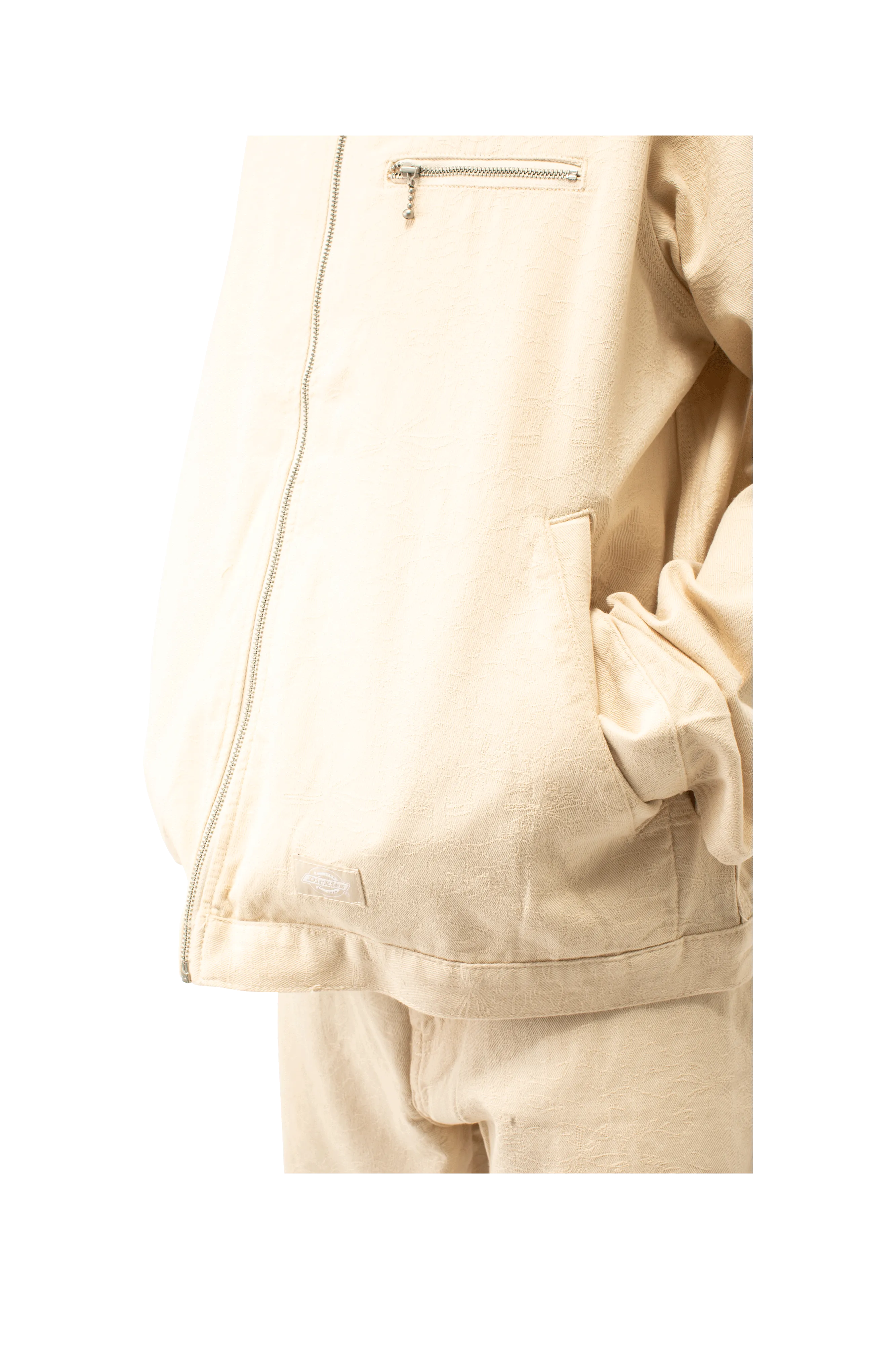 Tonal Jacquard Painters Jacket