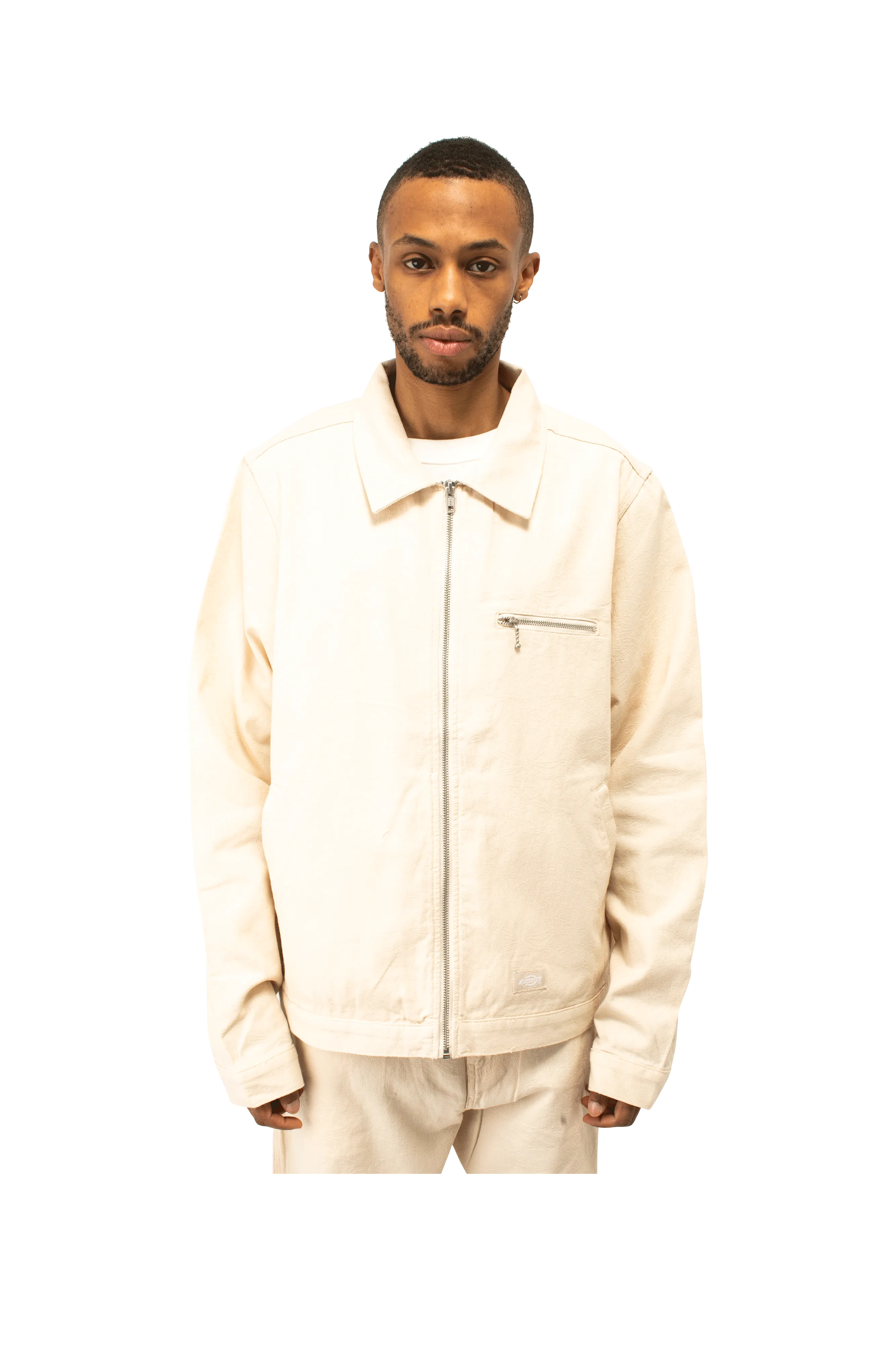 Tonal Jacquard Painters Jacket