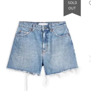 TOPSHOP High Waist Cutoff Denim Shorts